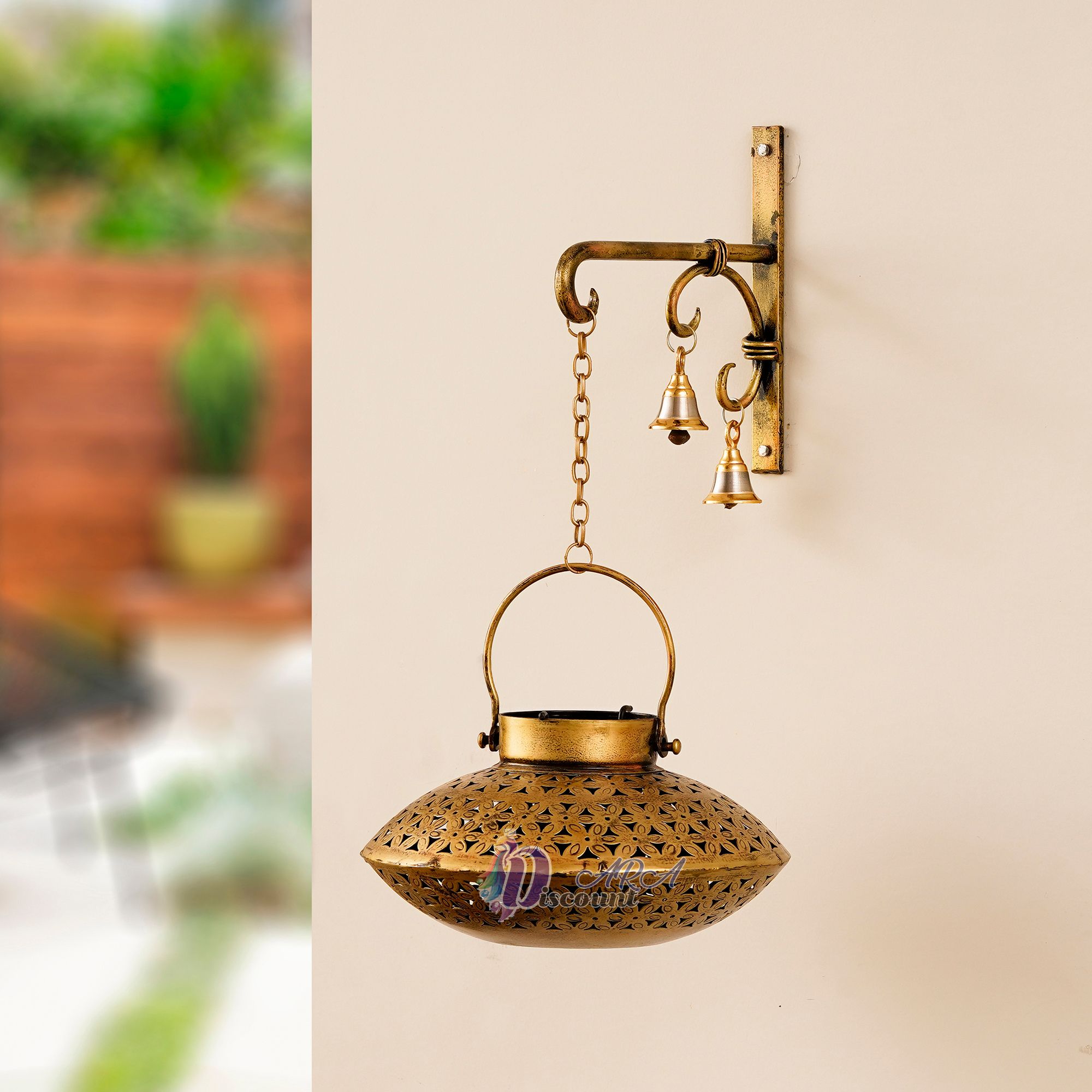 Antique Degachi Hanging Tealight Holder For Home Decor-1