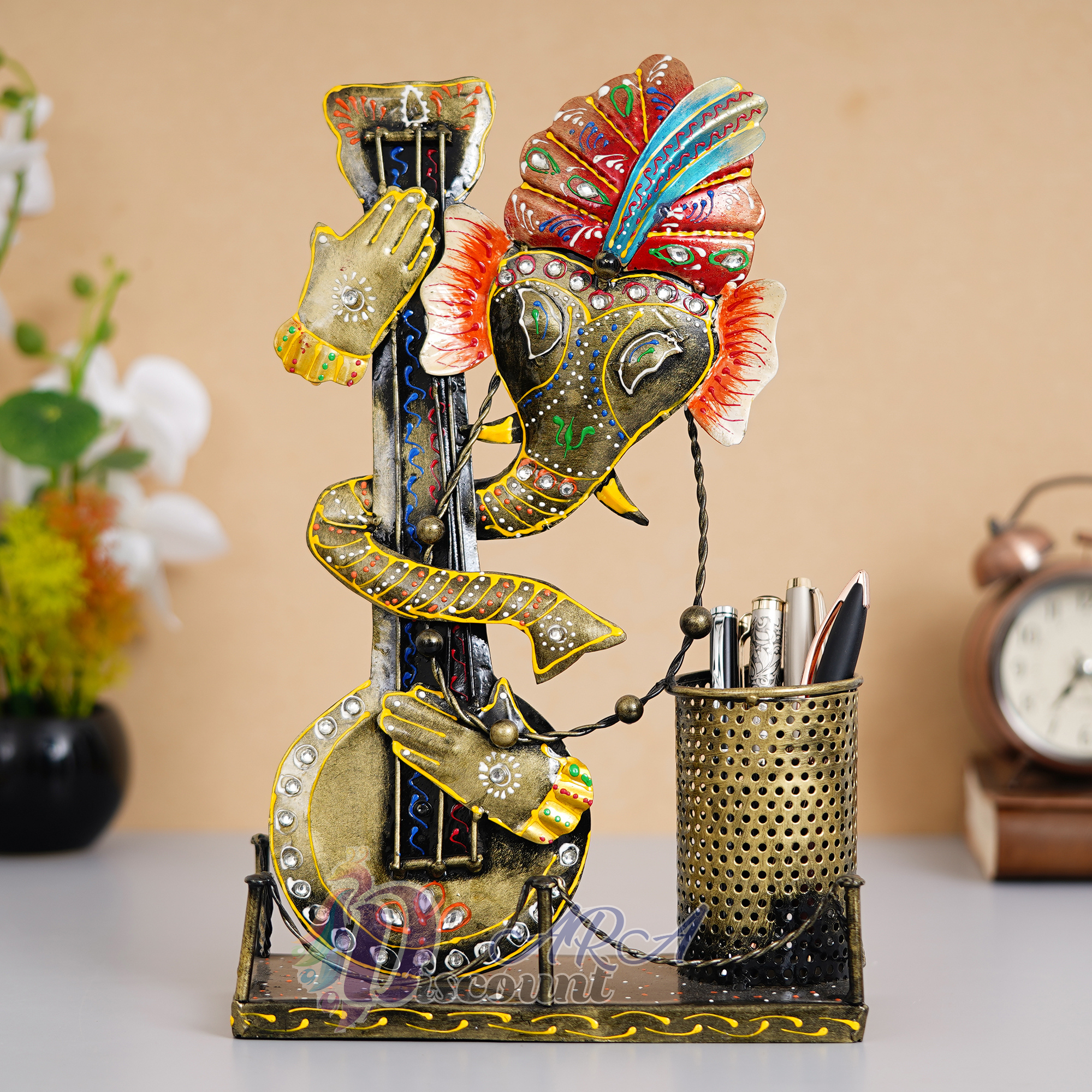 Ganesha / Ganpati Pen Holder For Office / Home-1