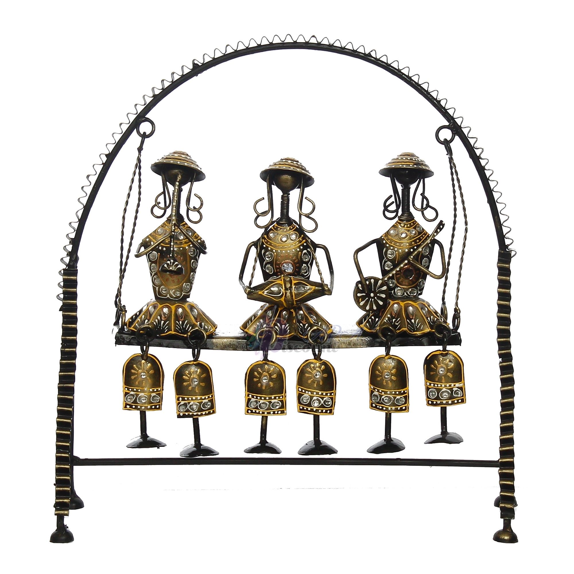 Antique Doll Musician Table Decor Items-2