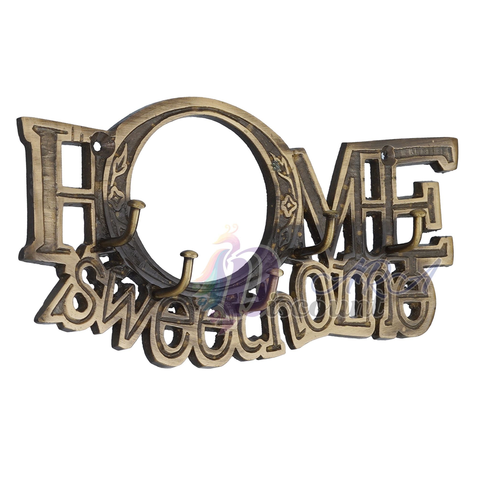 Antique Brass Home Key Holder-2