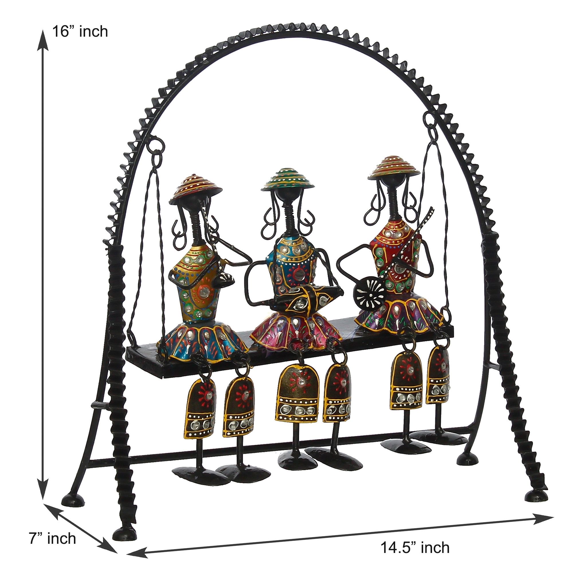 Doll Musician Table Decor Items/ Showpiece For Home Decor-3