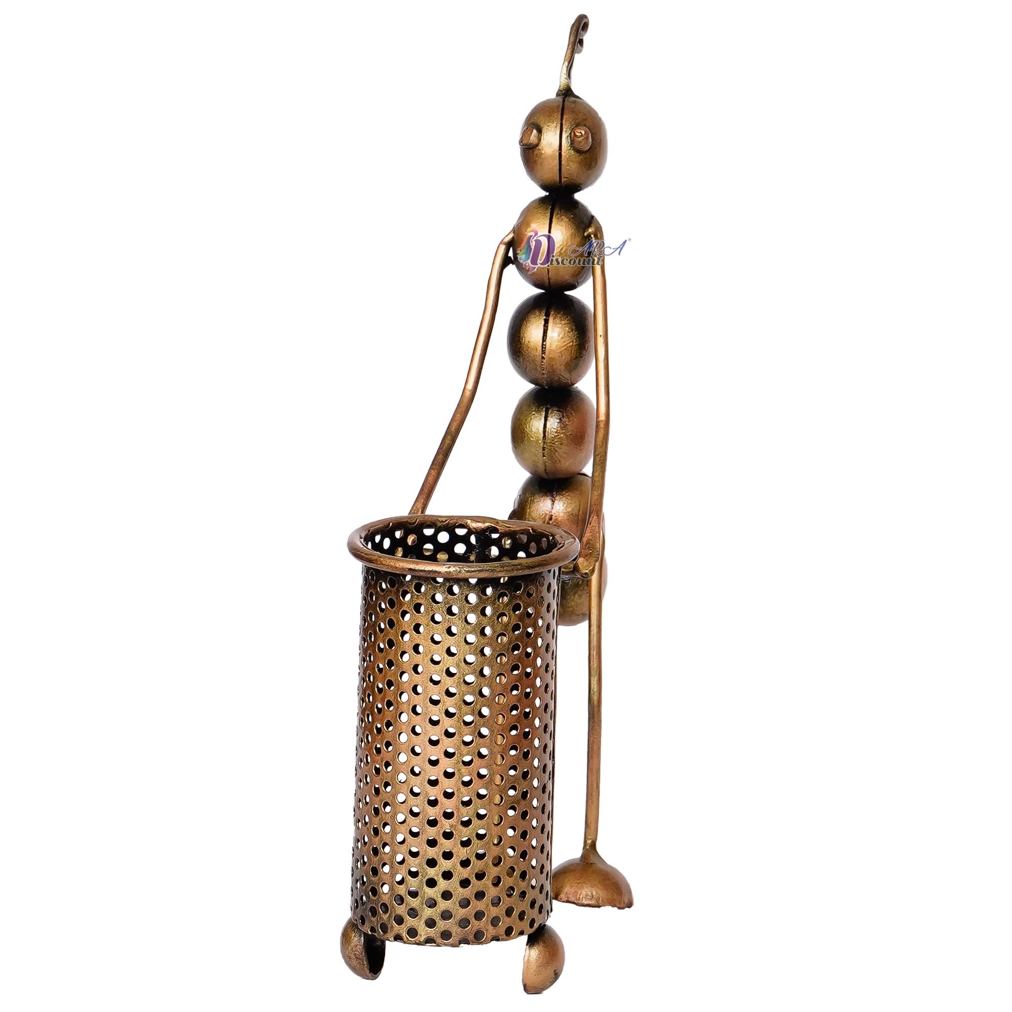 Antique Ant Pen Holder For Office / Table Decoration-4