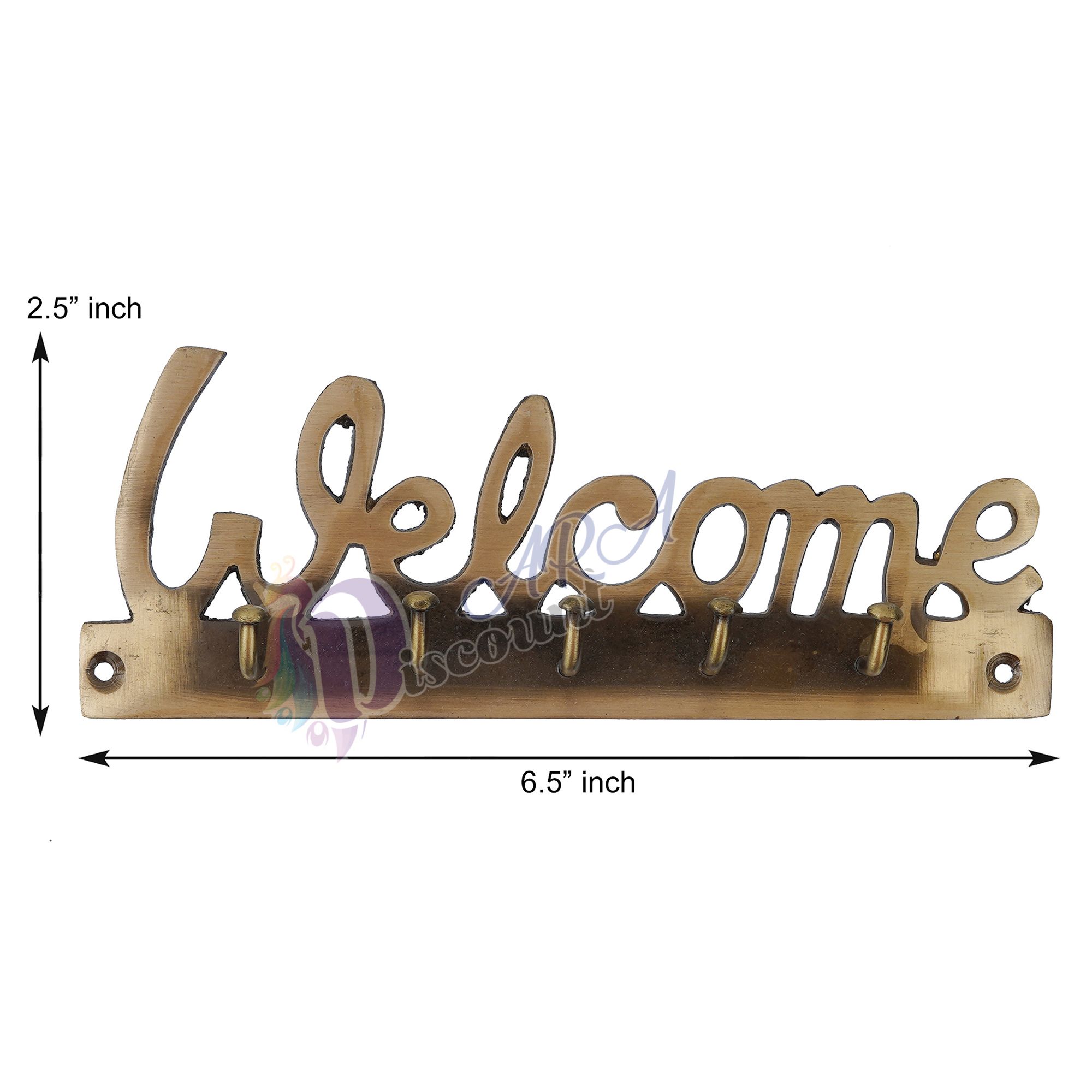 Antique Welcome Key Holder-3