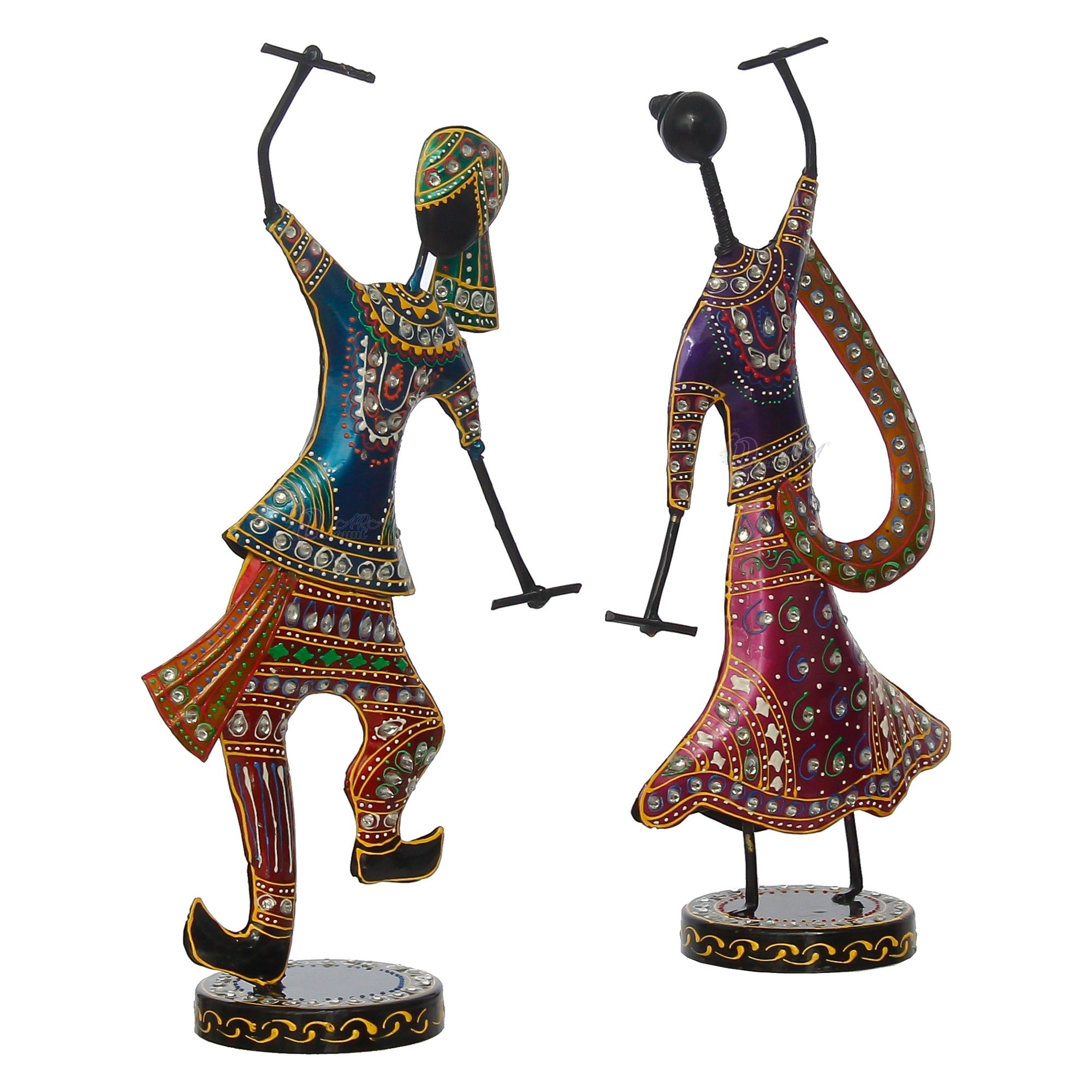 Dandiya Lady Showpiece For Home Decoration Item-3