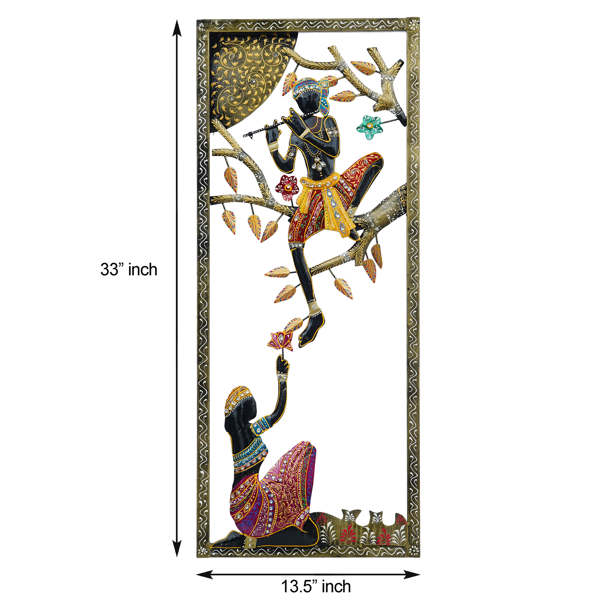 Krishna Wall Hanging For Home Decoration-3