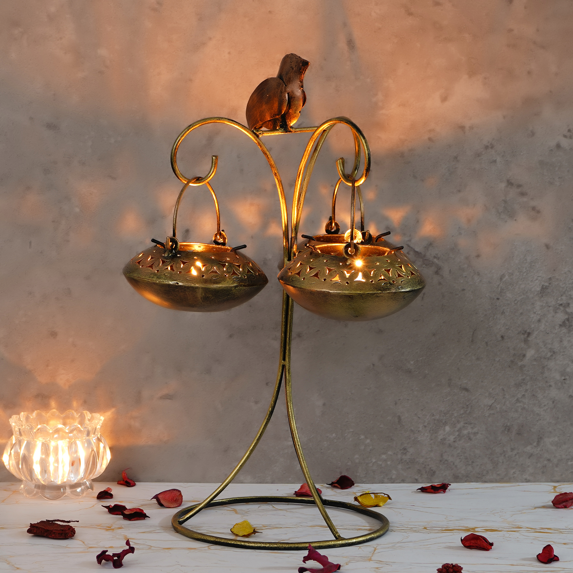 Bird Tealight Candle Holder