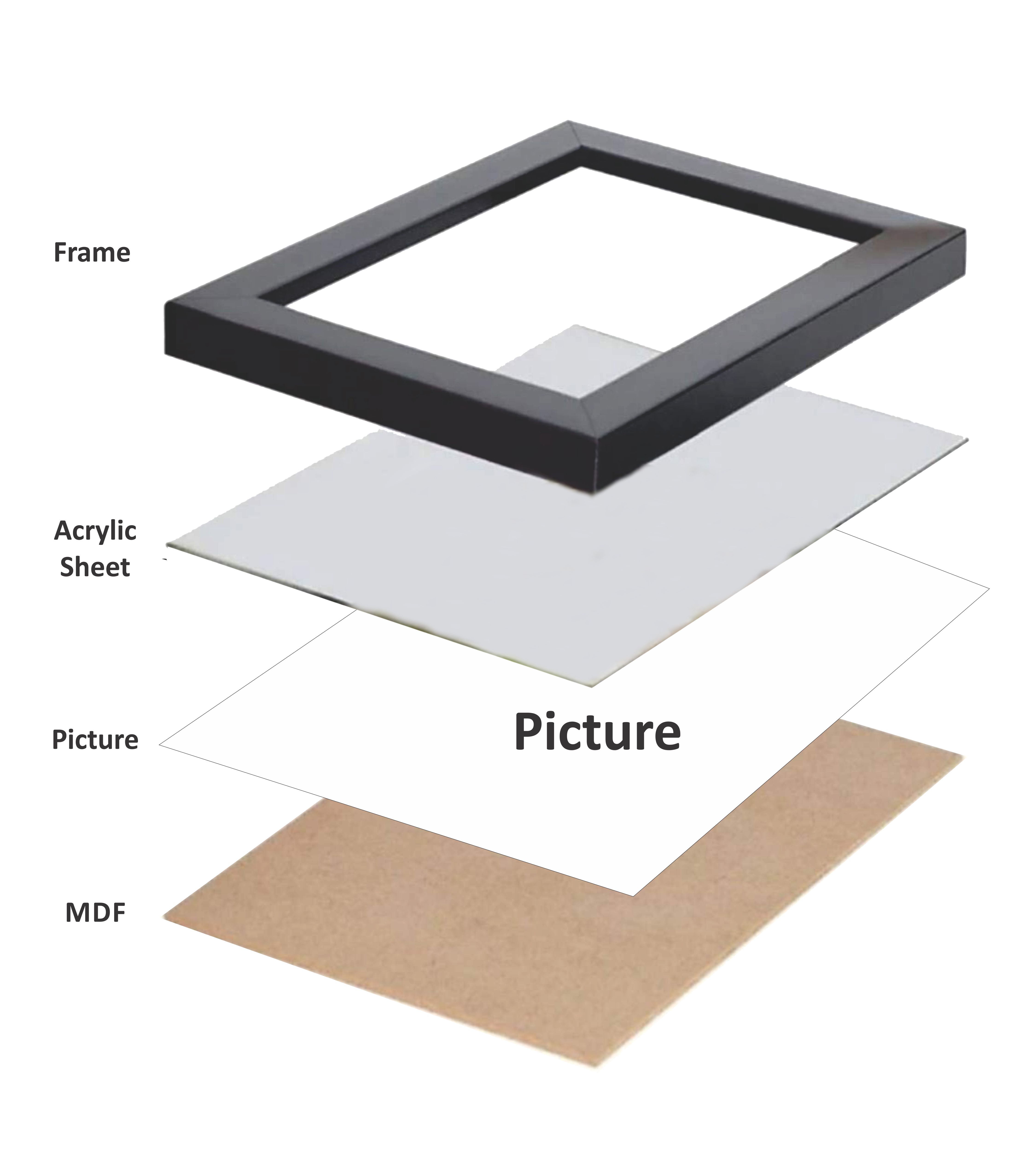 Lord Ganesha Wall Frame For Home Decoration / Ganpati Photo Frame For Wall-4