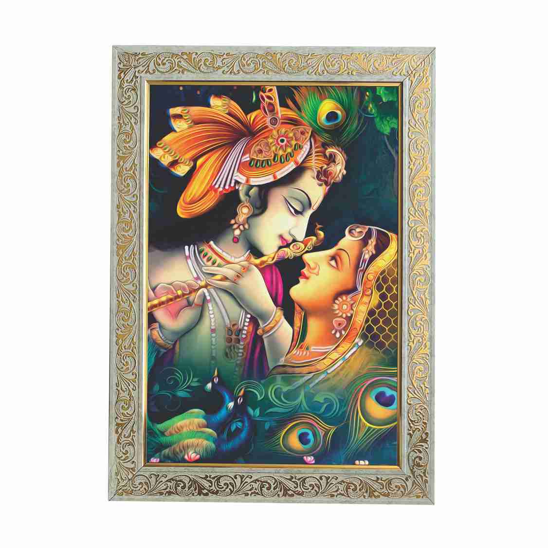 Radha Krishna Wall Photo Frame For Home Decor