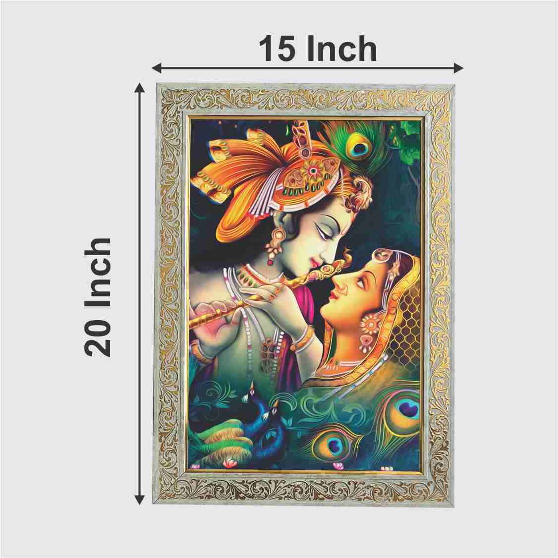 Radha Krishna Wall Photo Frame For Home Decor-3