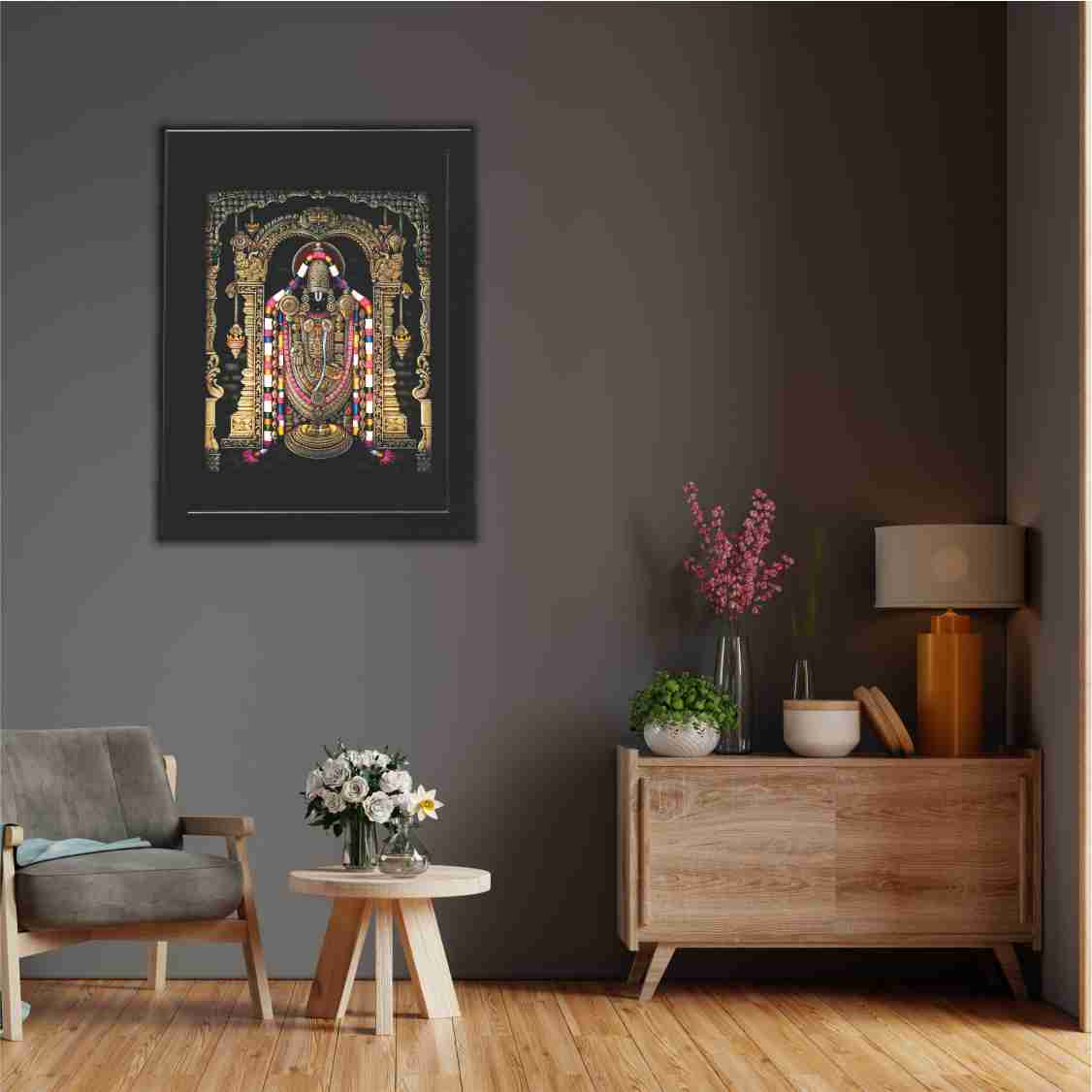 Tirupati Balaji Photo Frame / Wall Art-2