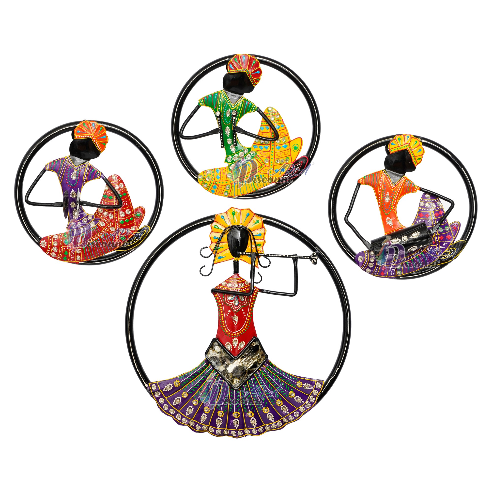 Ring Musician Wall Decor For Living Room / Restaurant Decoration Items / Hotels Wall Decorative Items-4