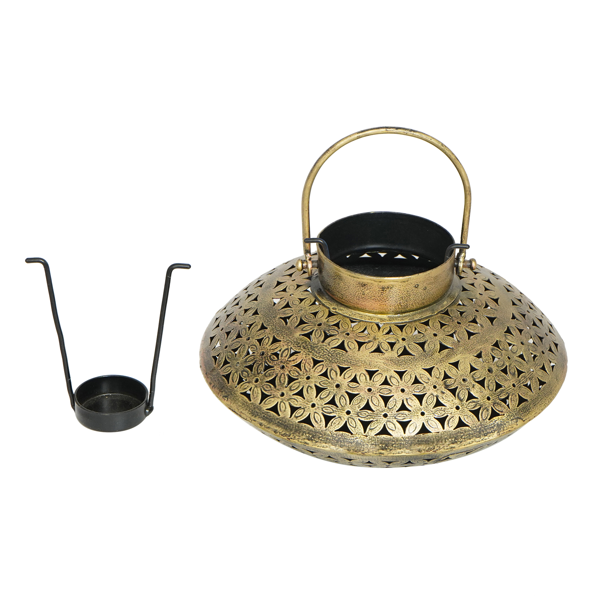 Antique Degachi Tealight Holder / Candle Holder / Dhoop Stand For Home Decoration-3