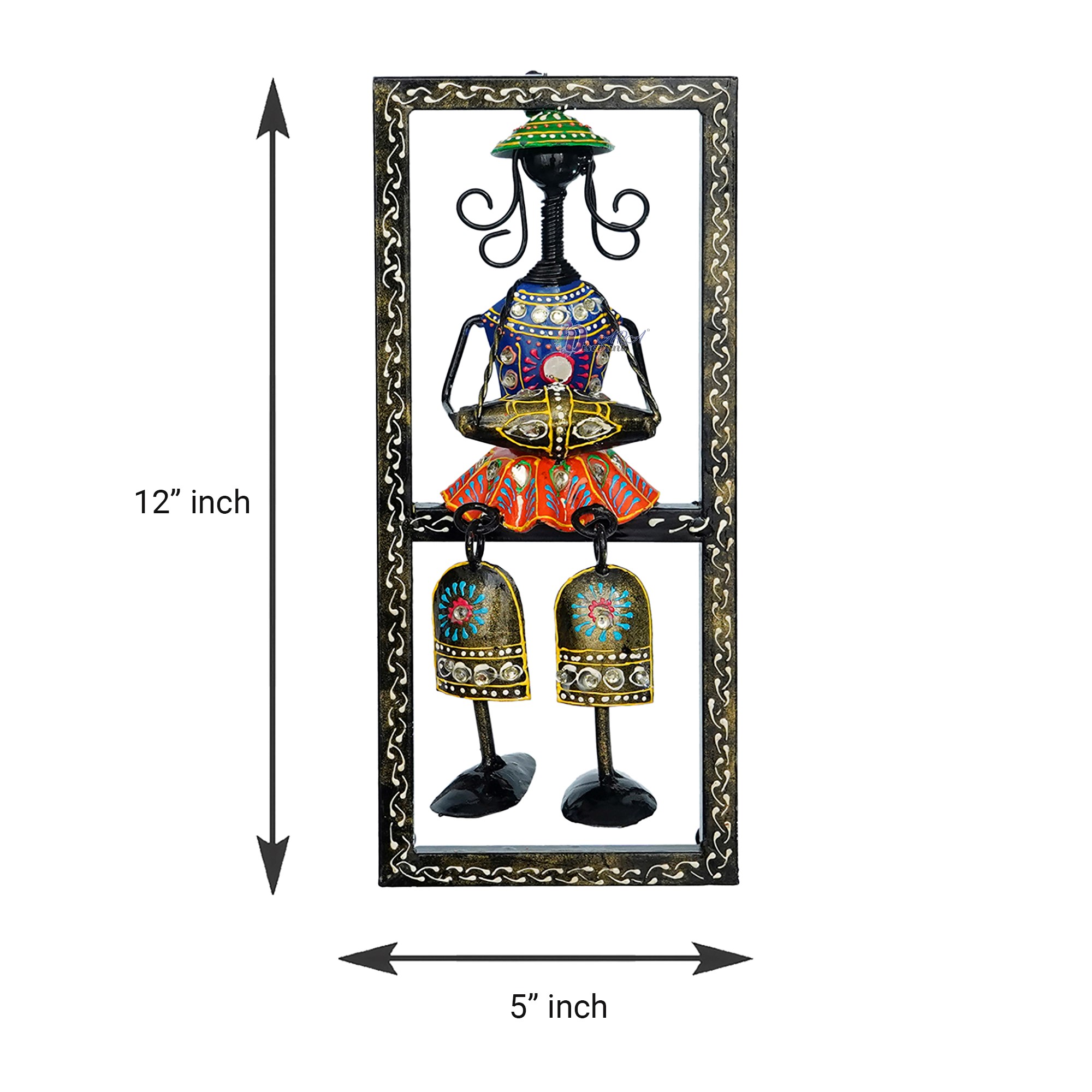 Musician Doll Wall Decor Items For Living Room / Iron Wall Decoration Items-3