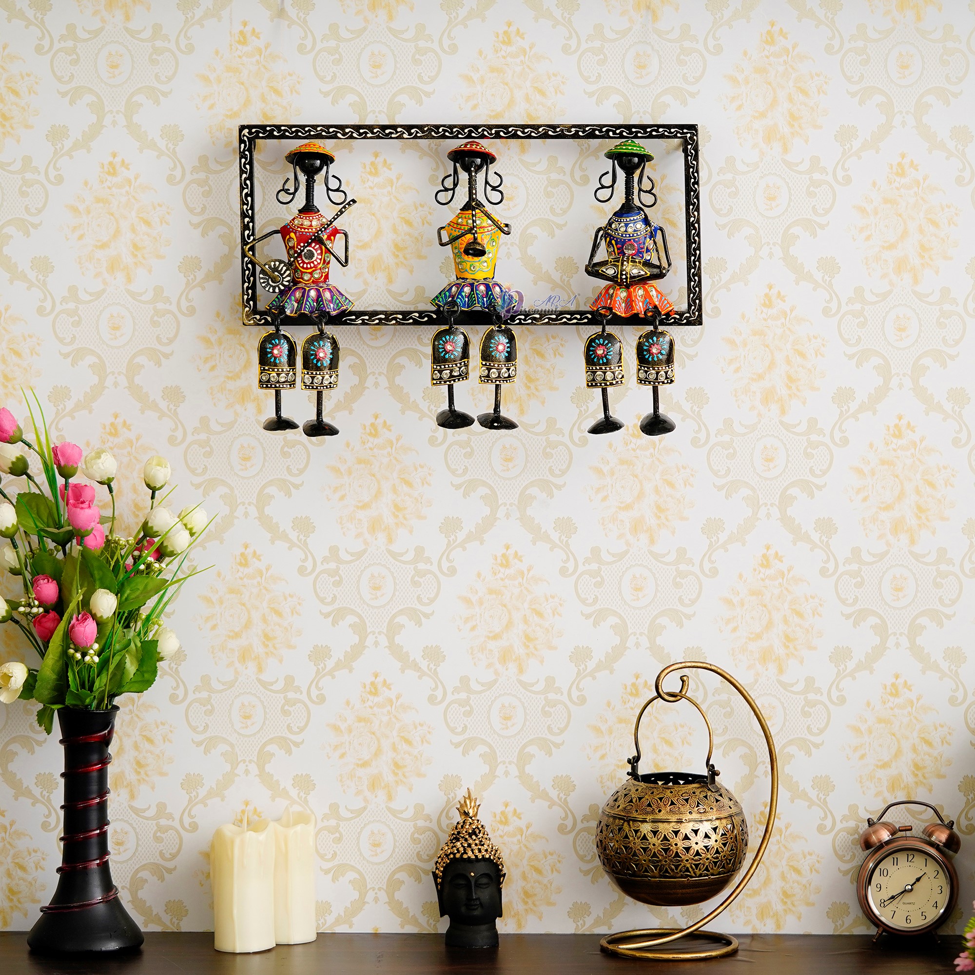 Musician Doll Wall Decor Items For Living Room-1