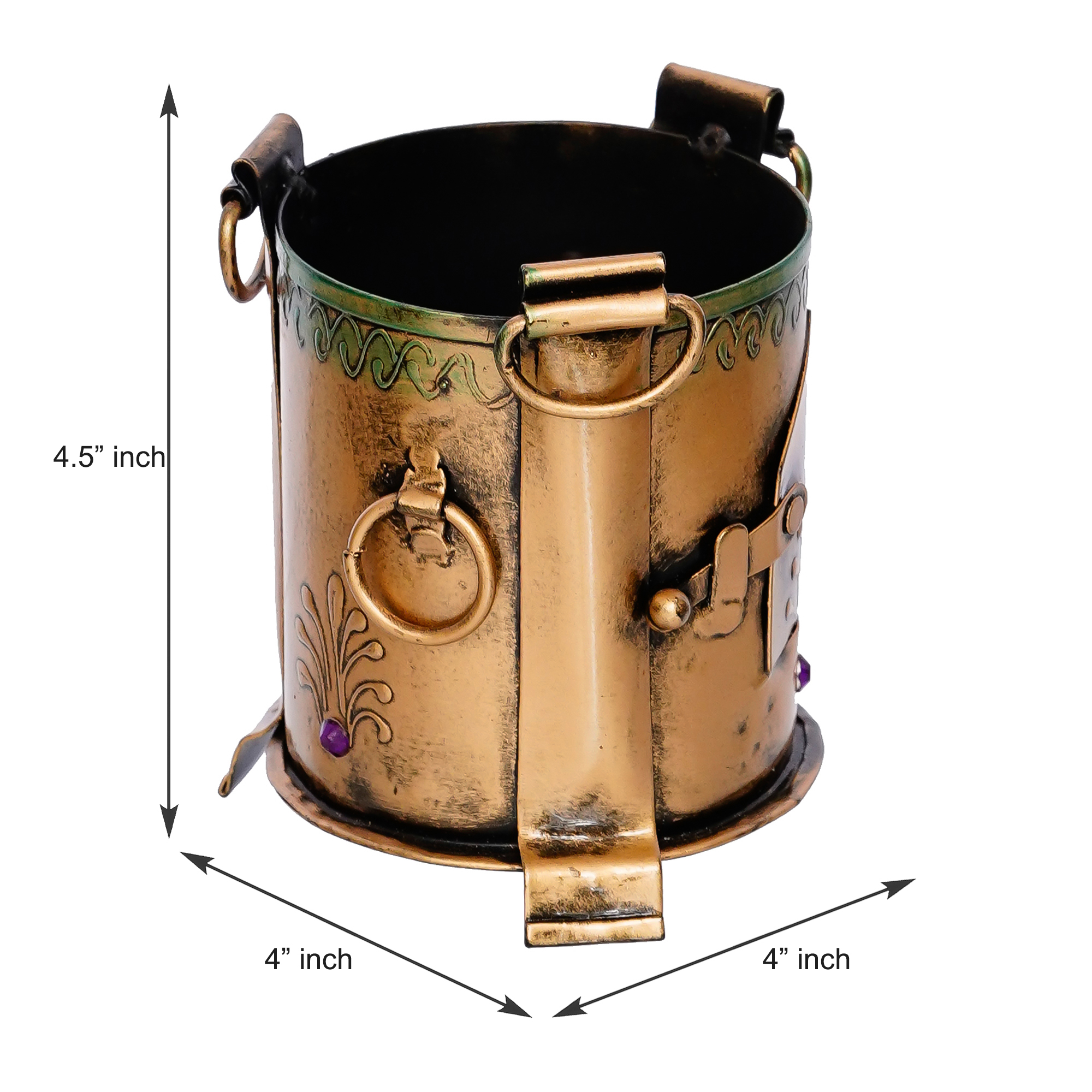 Antique Sigadi Pen Holder For Office Decoration-3