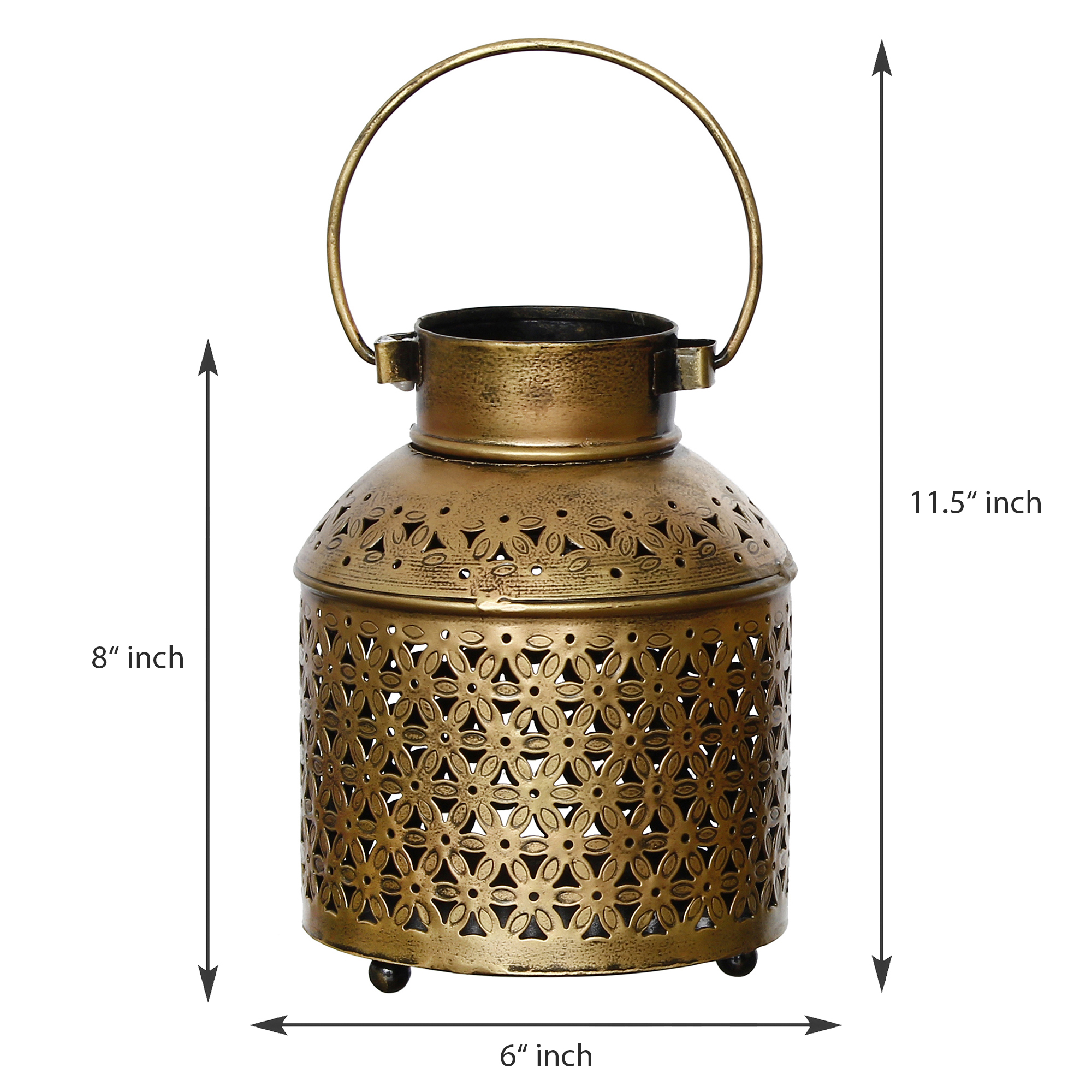 Antique Big Milk Burni Tealight Candle Holder-4