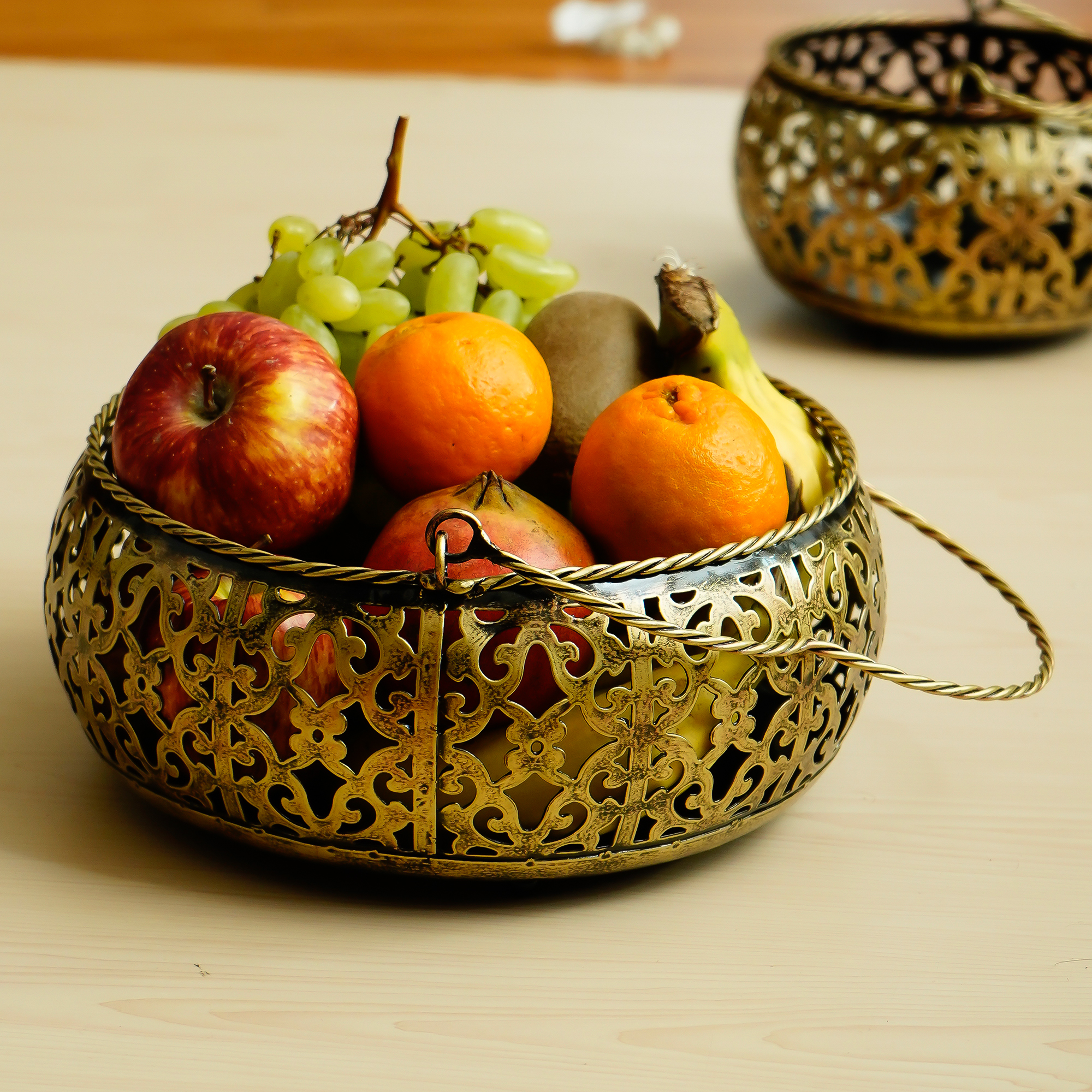 Pooja Basket / Fruit basket For Home Use-2