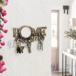 Antique Brass Home Key Holder