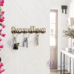 Sweet Home Key Holder For Home Decorative Antique Item
