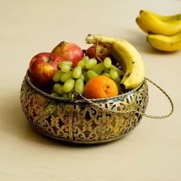 Antique Fruit Basket / Puja Basket