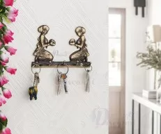 Antique Lady Key Holder For Home Decoration
